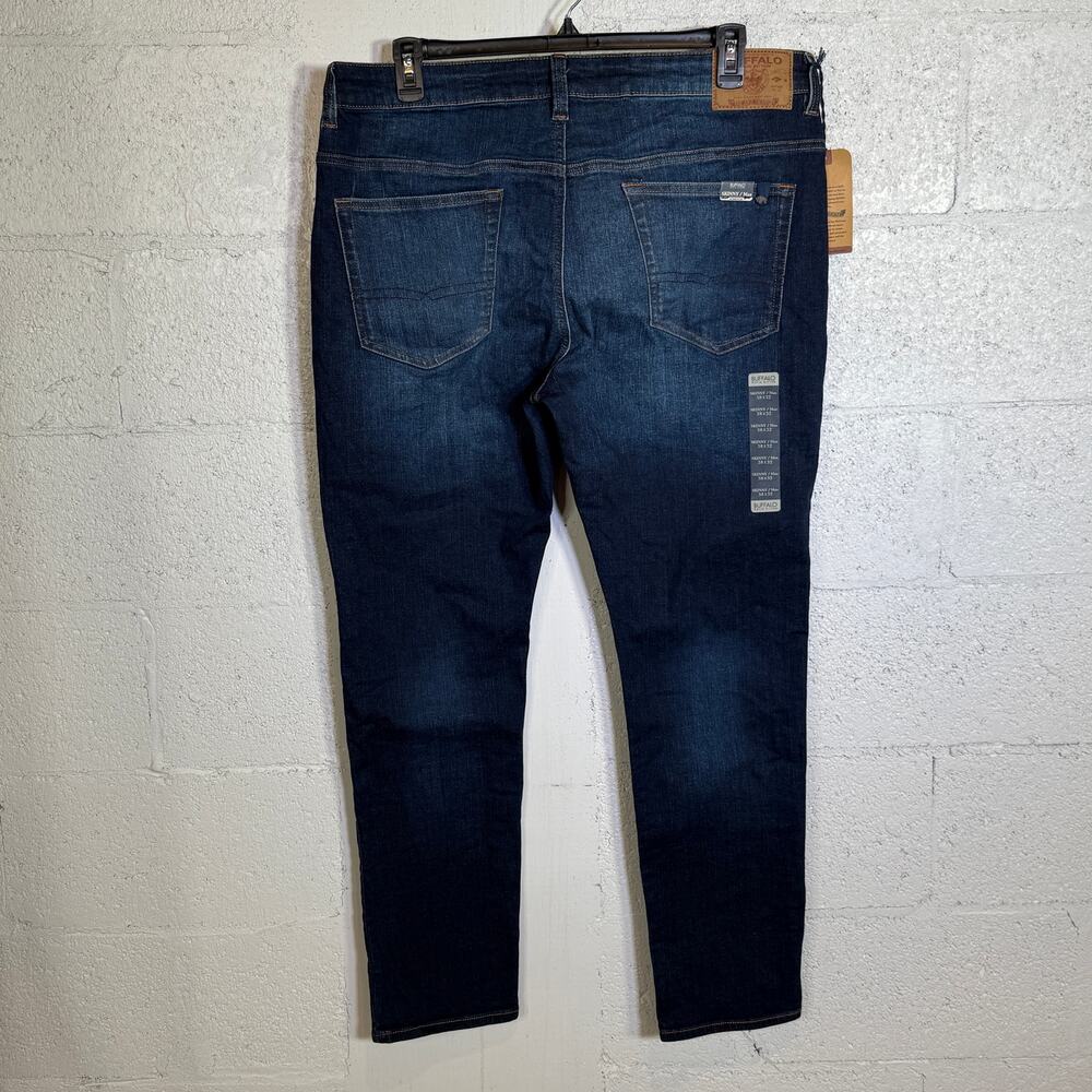 Buffalo David Bitton Men's Skinny Max Stretch Jeans Indigo 38x32 $99